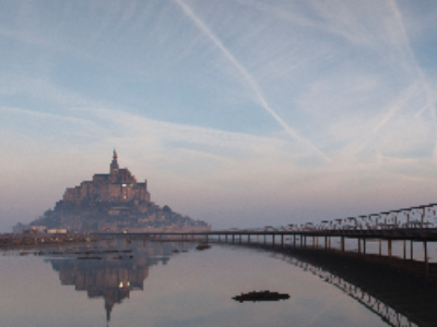 Le Mont-Saint-Michel en son île