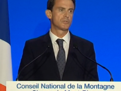 Manuel Valls annonce une nouvelle loi Montagne pour 2016