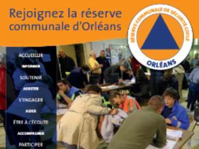 Orléans constitue une réserve communale de sécurité civile