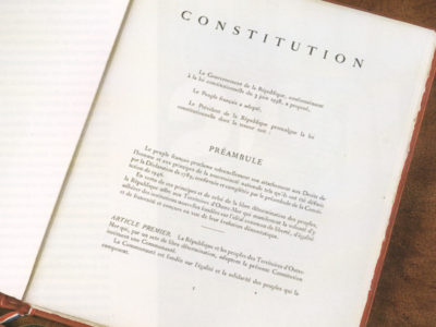 Les 60 ans de la Constitution